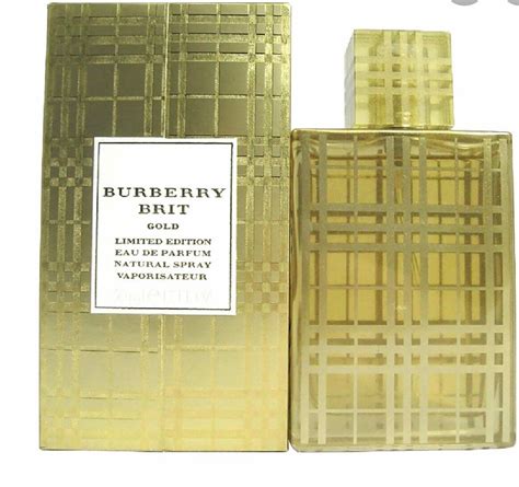 burberry brit gold